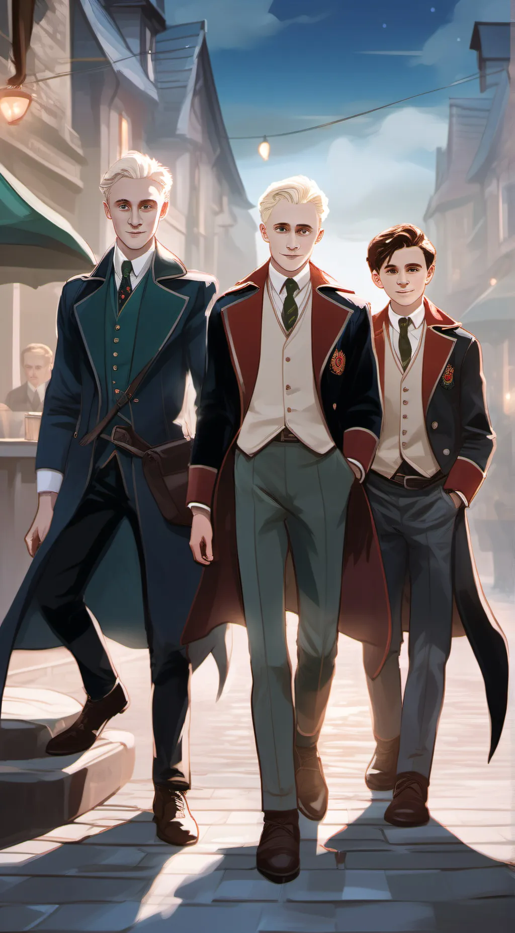 ai character: Slithering boys》 background