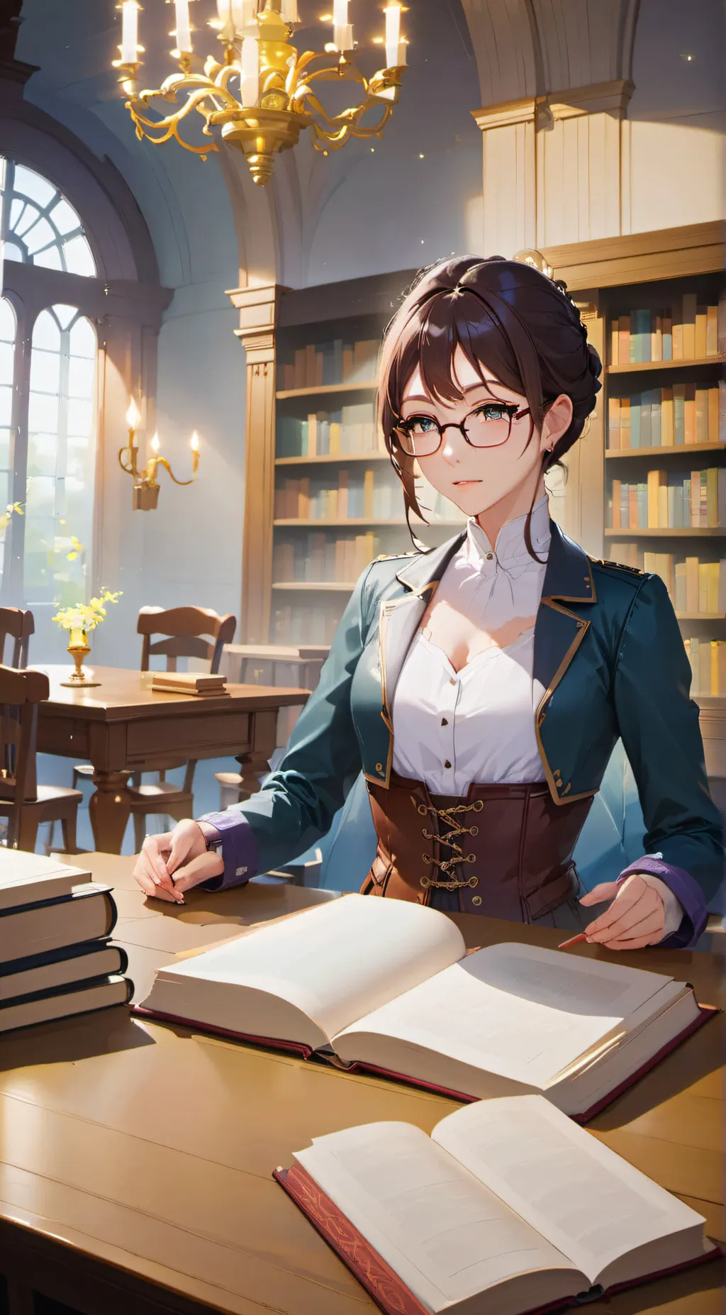 ai character: math background