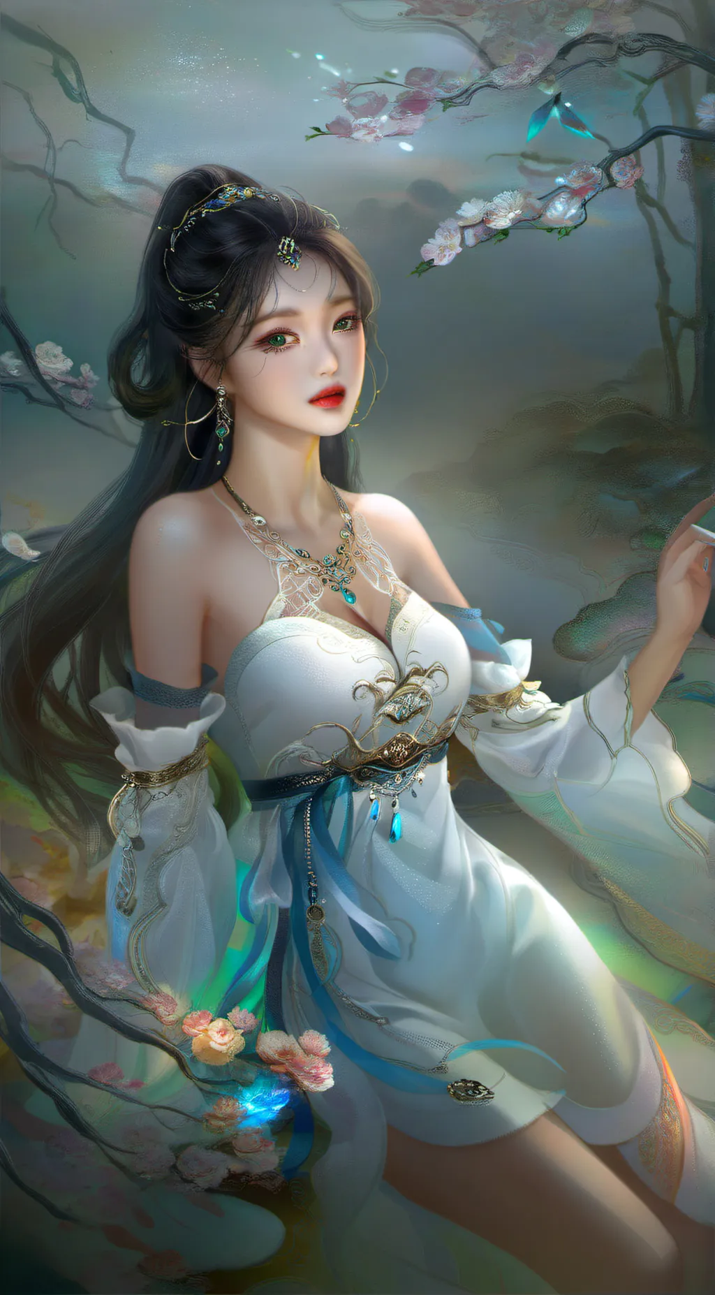 ai character: Naiomi (alone) background