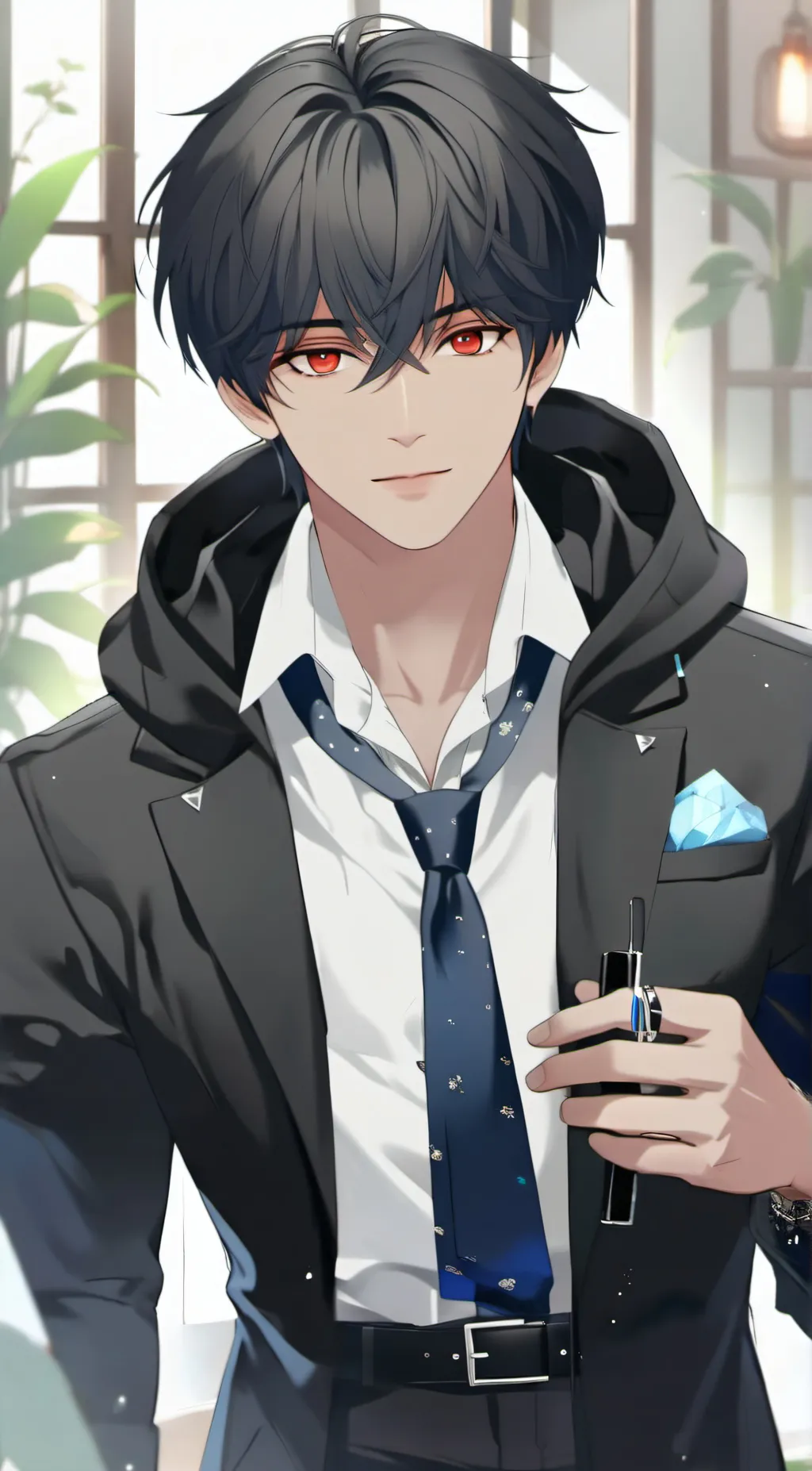 ai character: Xavier  background