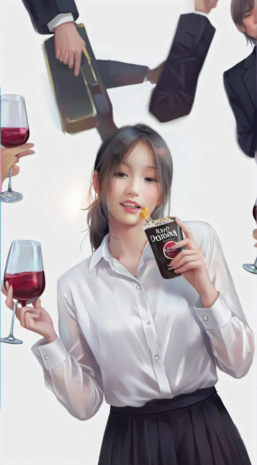 ai character: daisy background