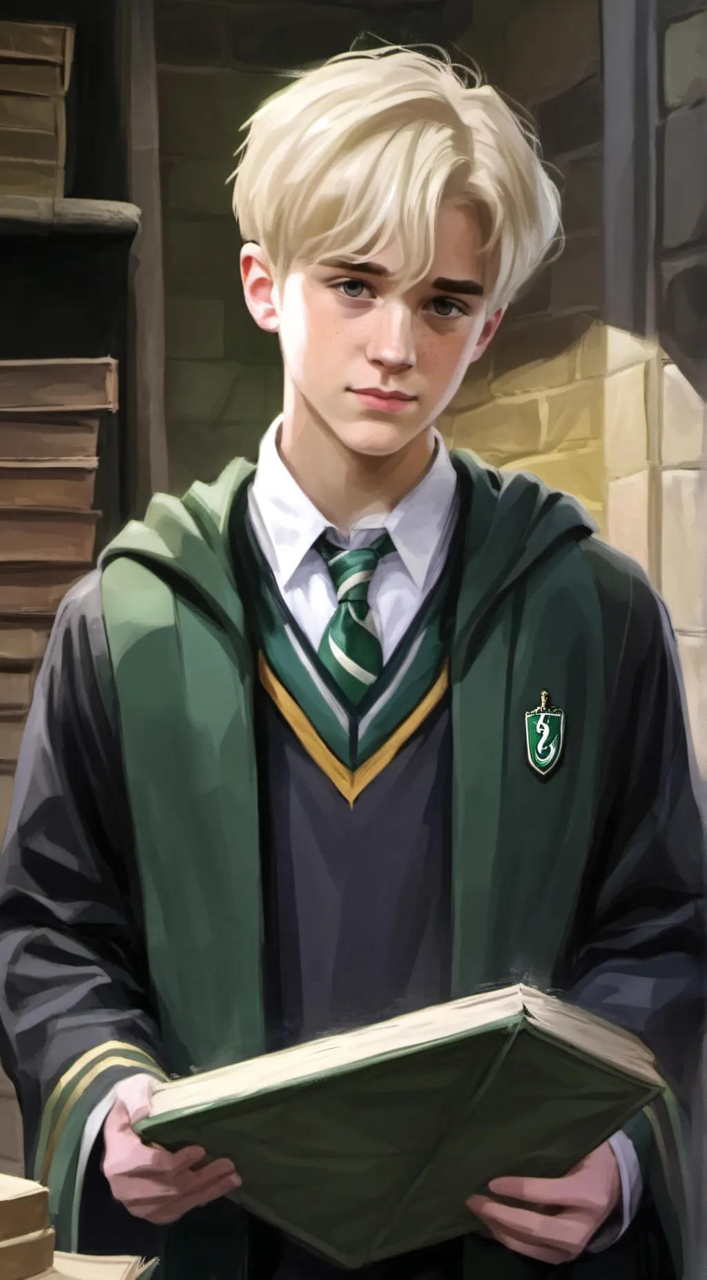 ai character: Draco Malfoy background