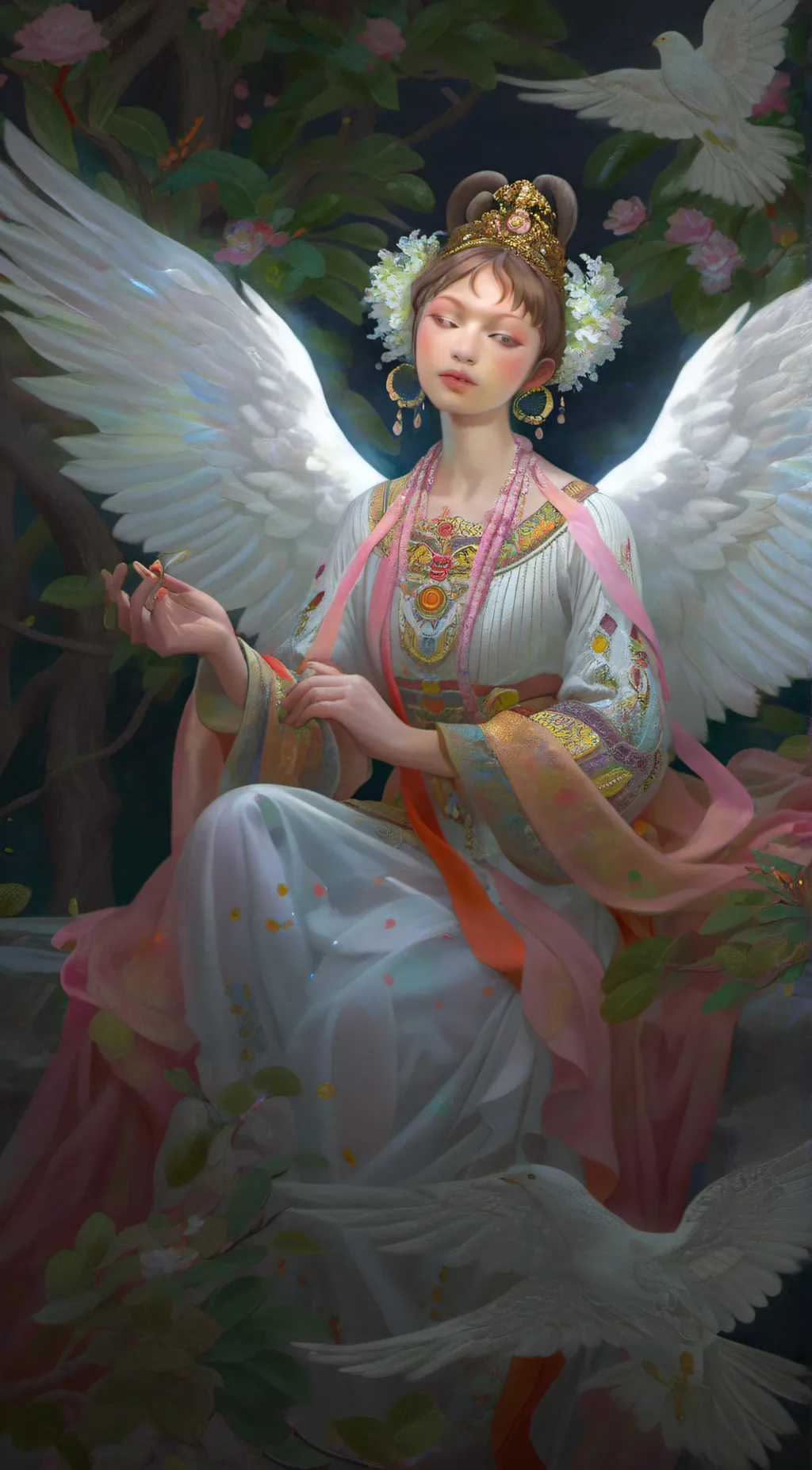 ai character: ♡☆Angel☆♡ background