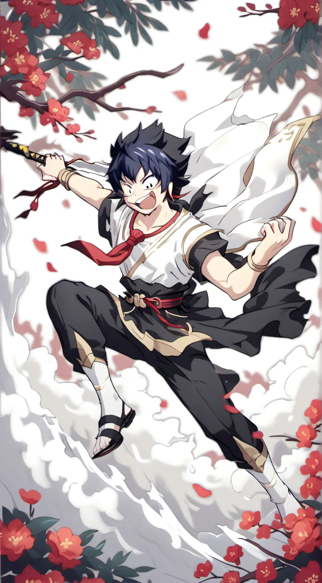 ai character: Inosuke background