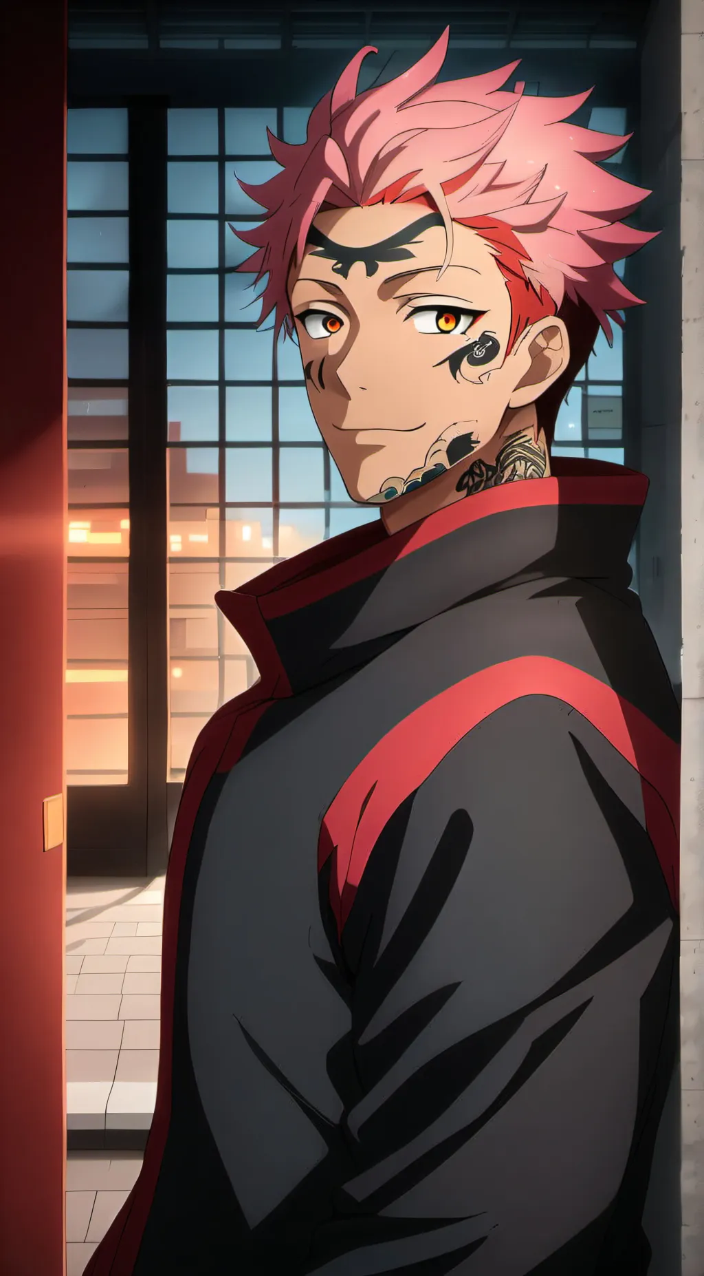 ai character: Sukuna background