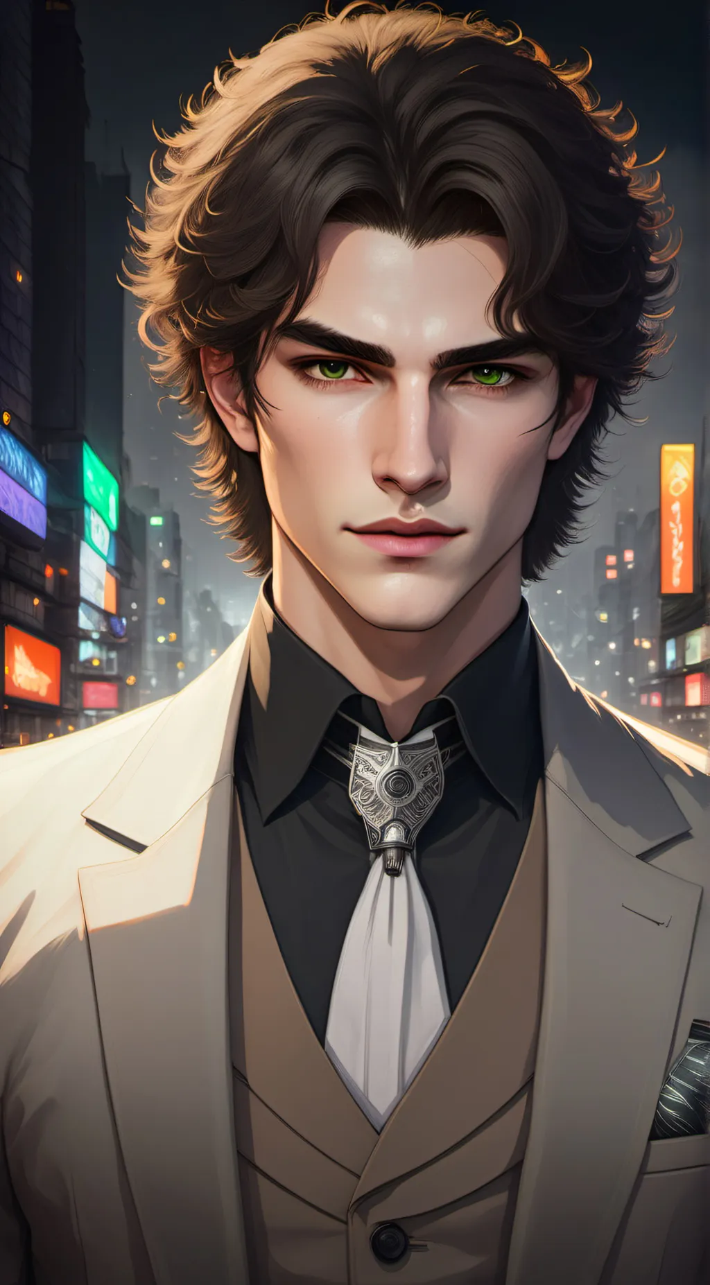 ai character: Khai Nicholas  background