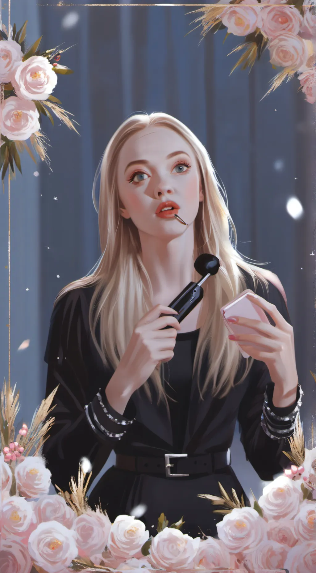ai character: Karen Smith  background