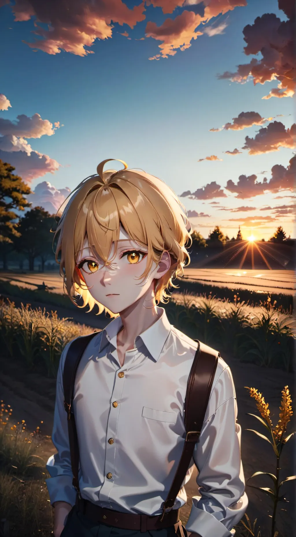 ai character: ⭐️Leo⭐️ background