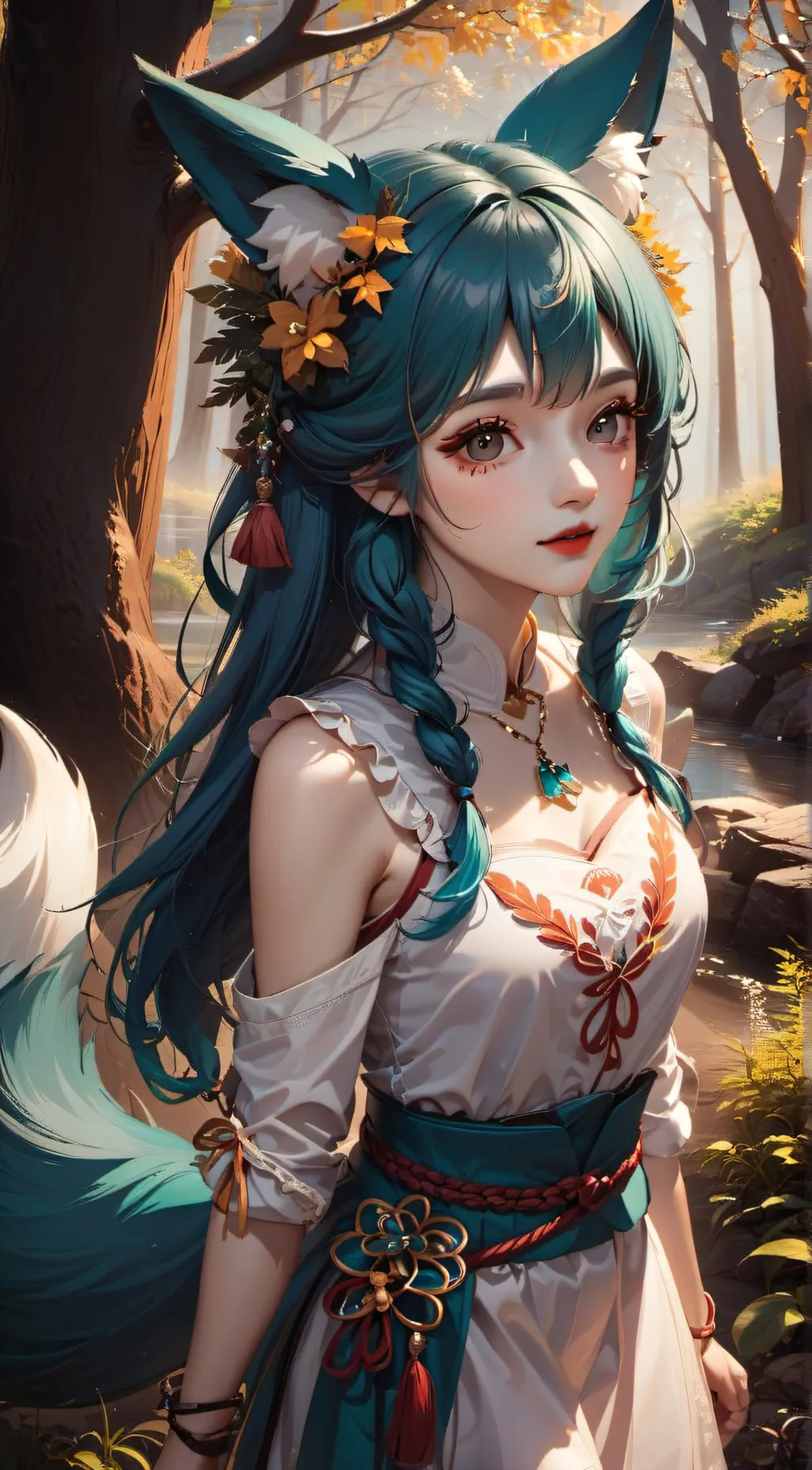 ai character: Yawna  background