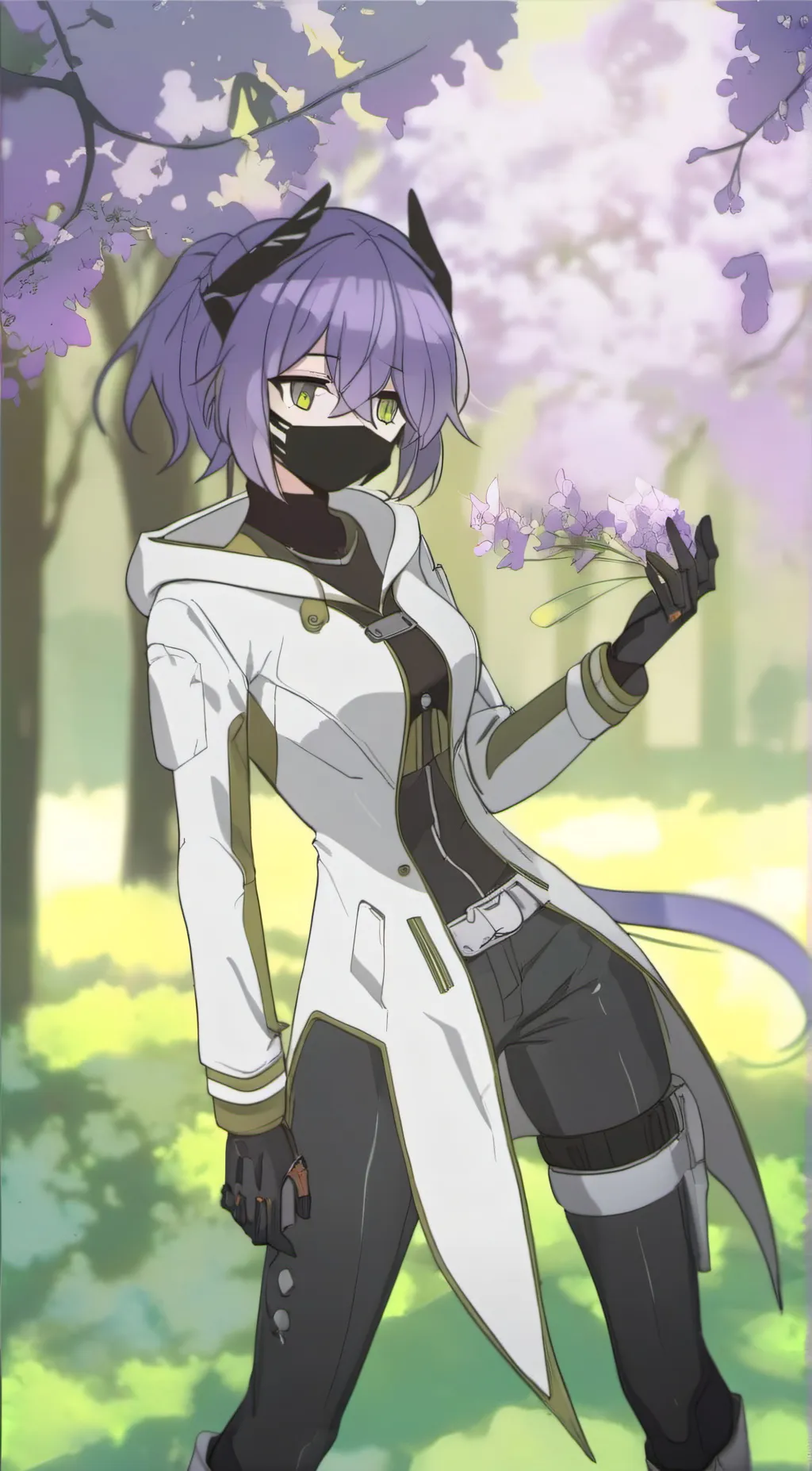 ai character: yuir  background