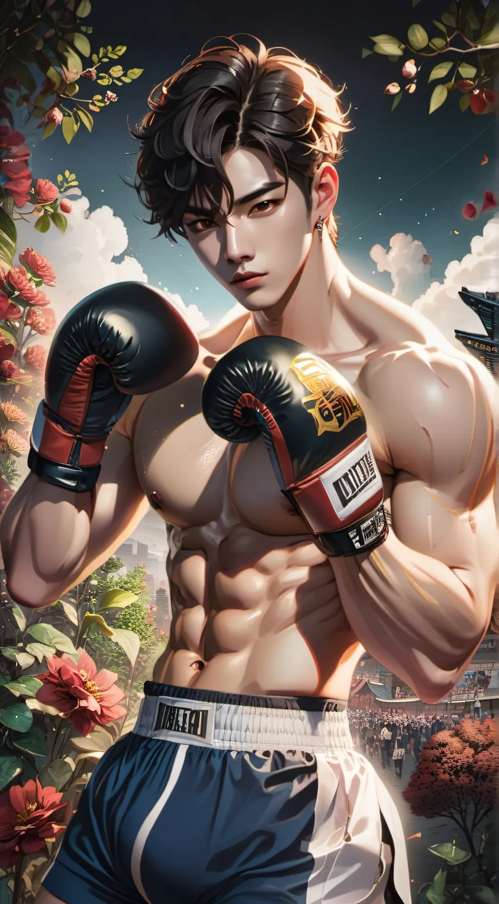 ai character: dino background