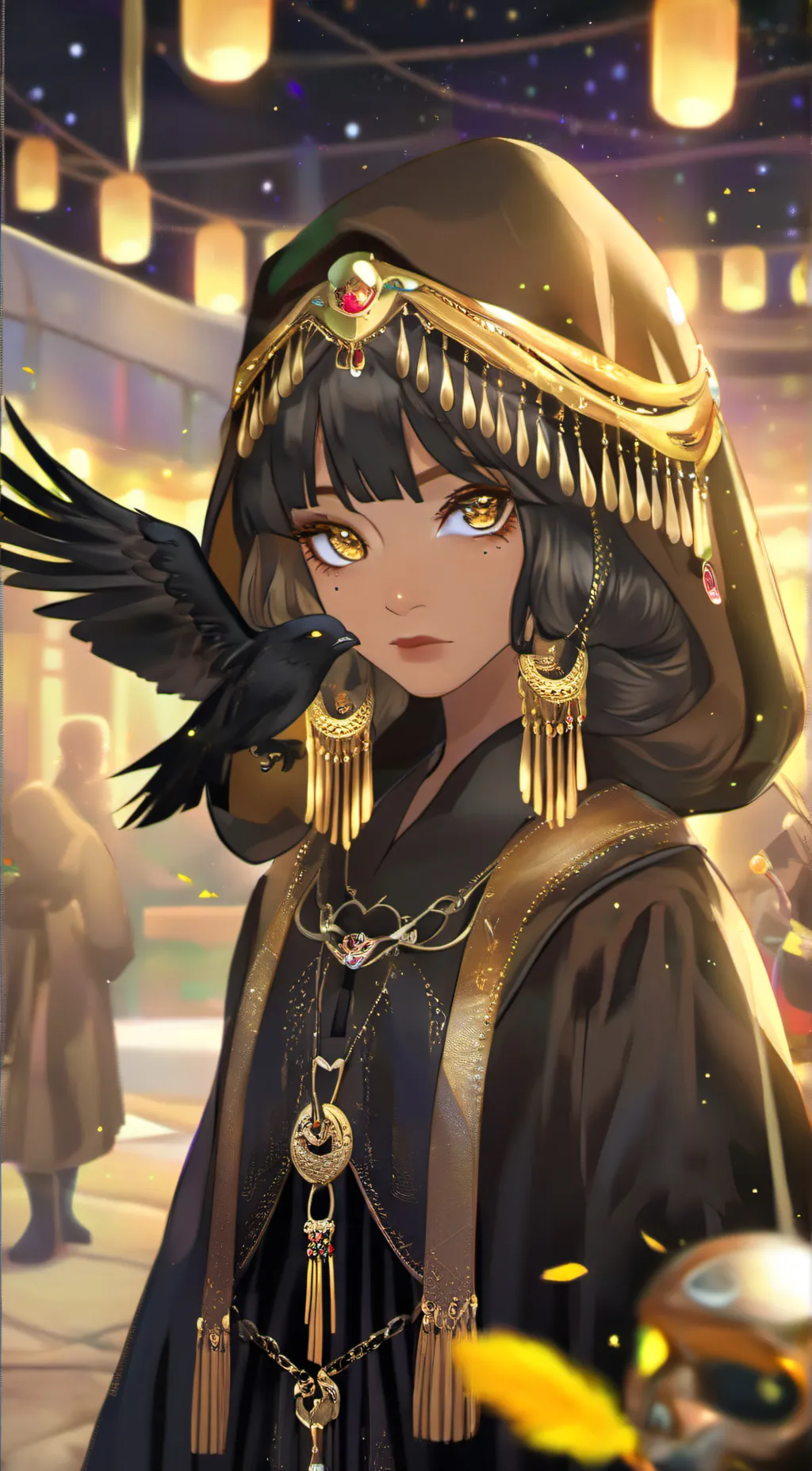 ai character: Birdie background