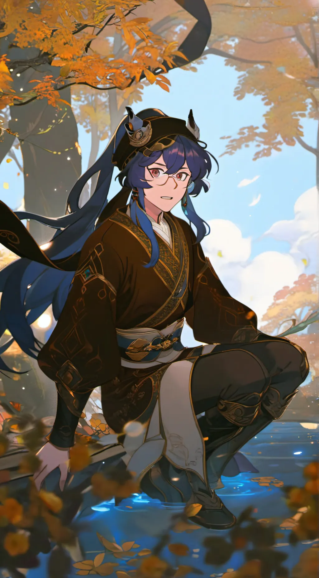 ai character: eva background