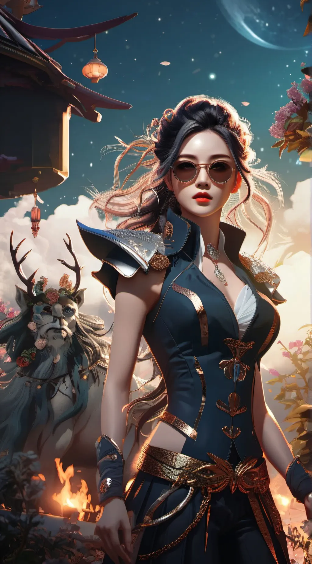 ai character: Elena  background