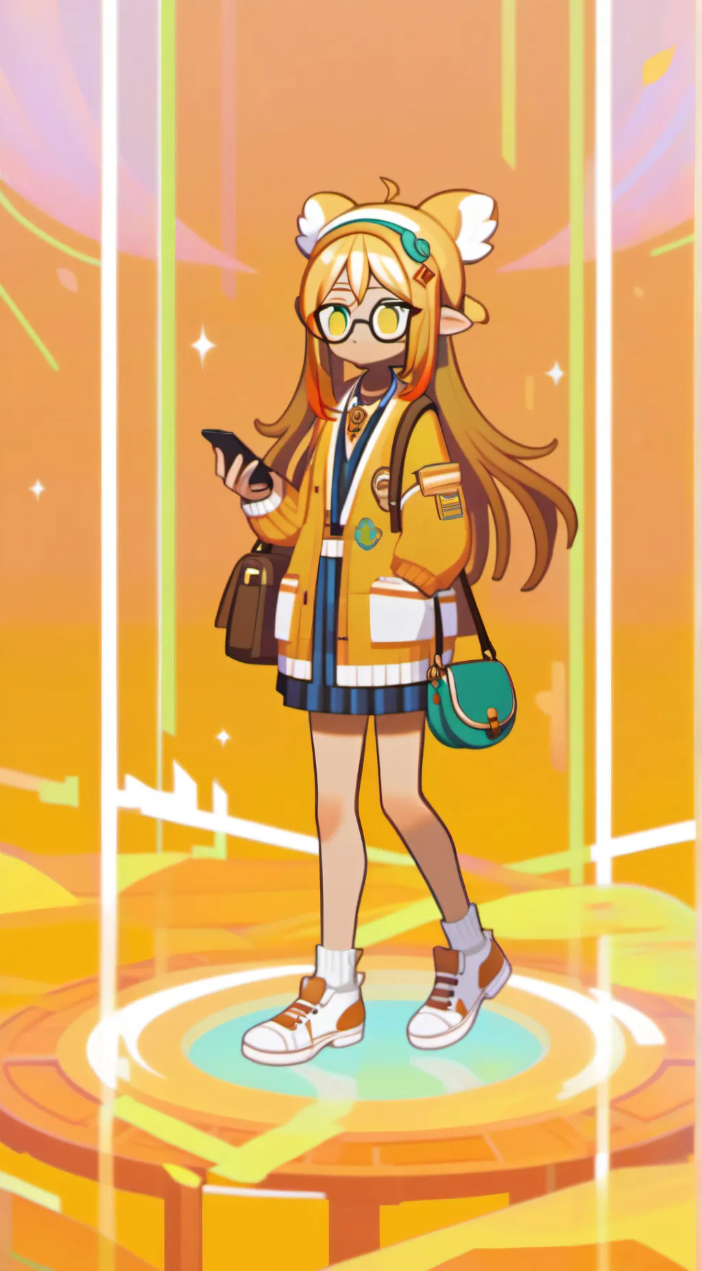 ai character: SunnySherbetGacha background