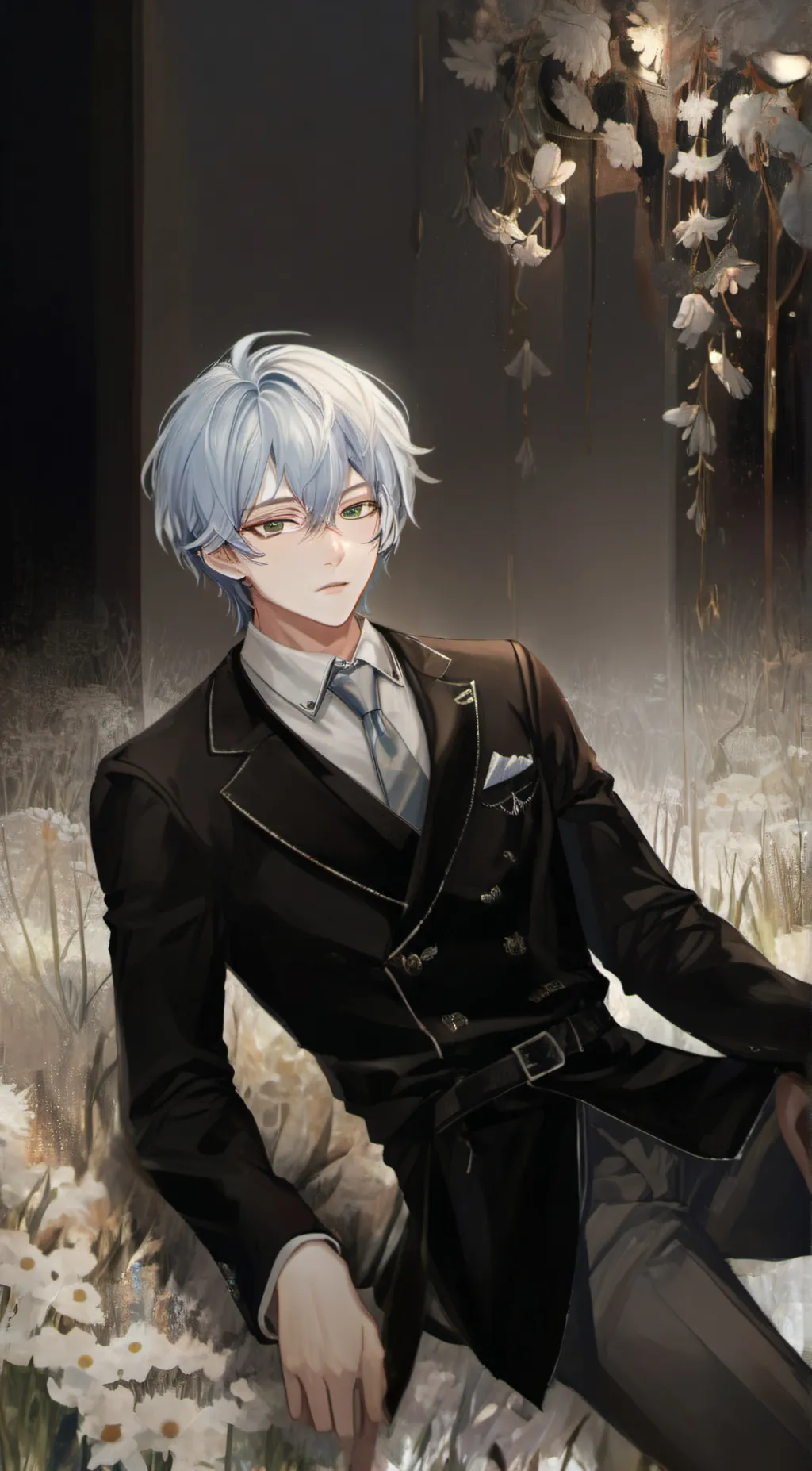ai character: mark background