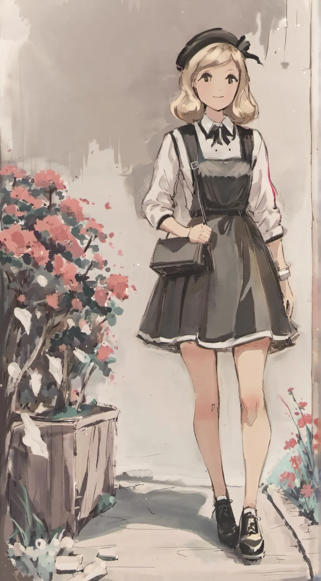 ai character: star background