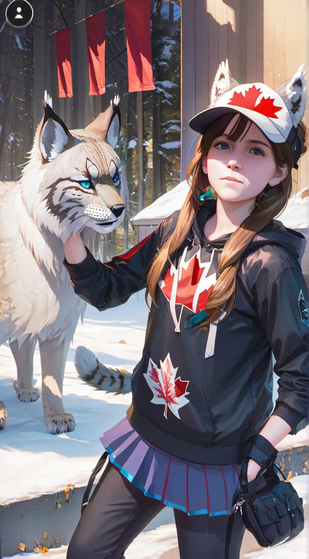 ai character: Chip  background