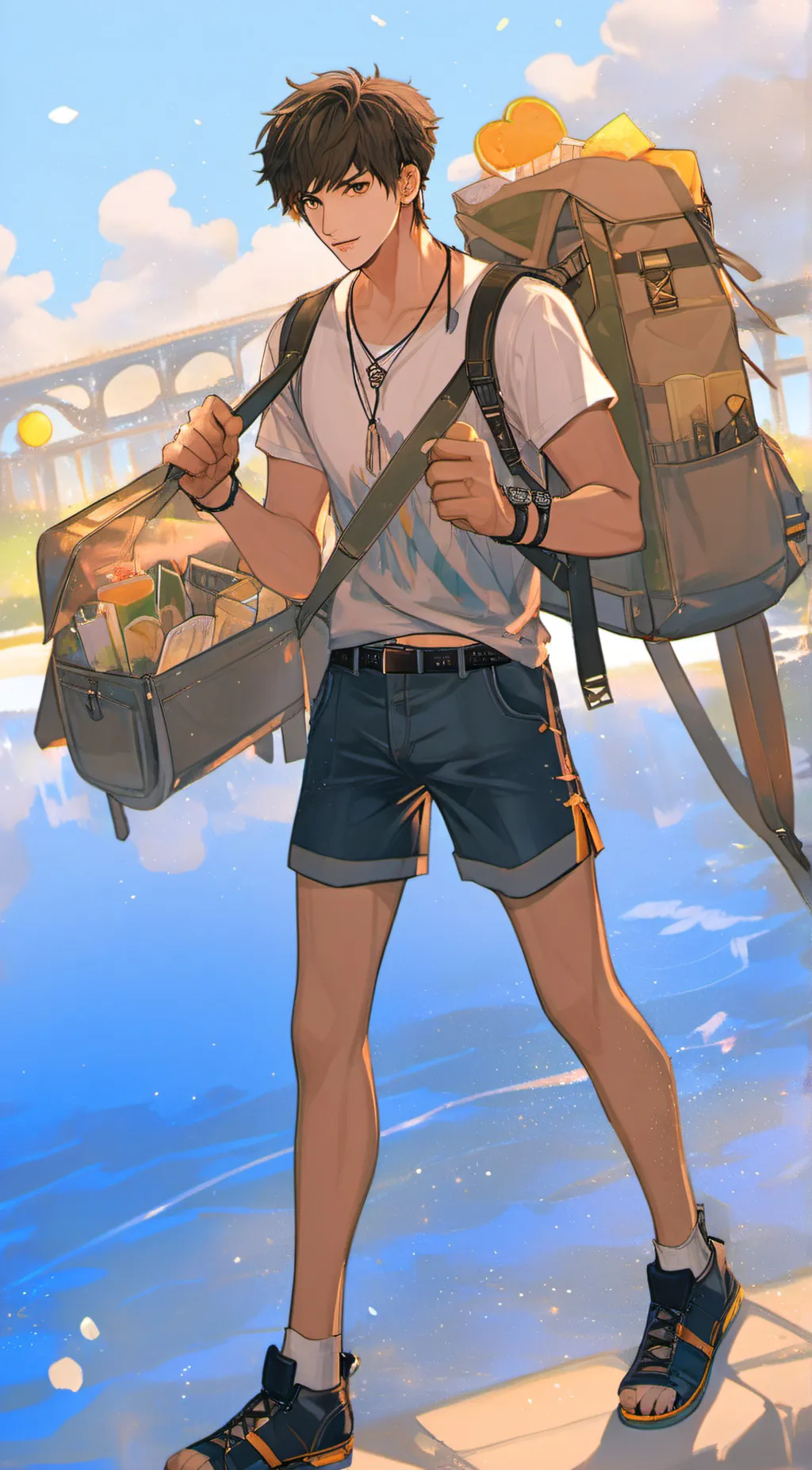 ai character: paxton background