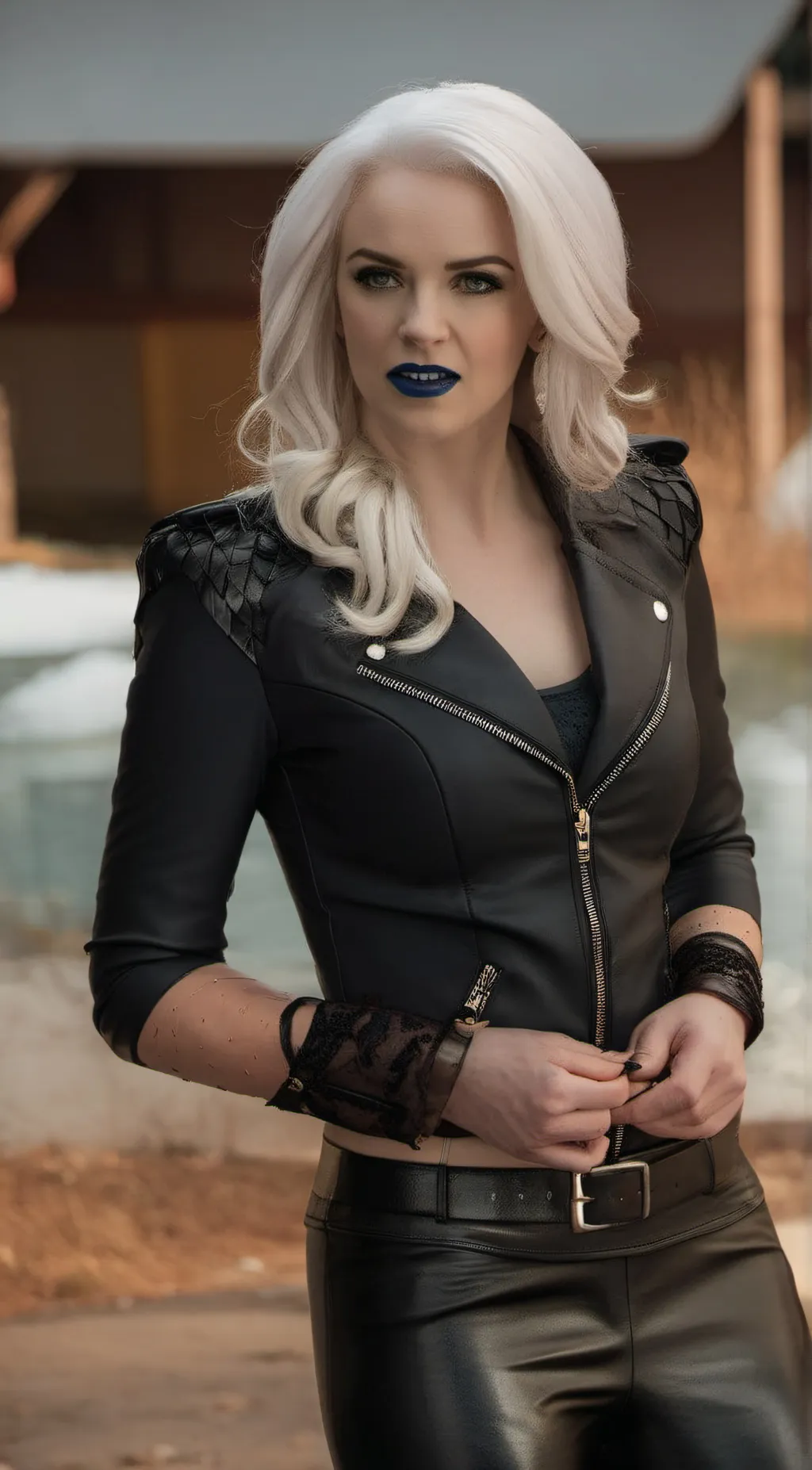 ai character: killer Frost  background