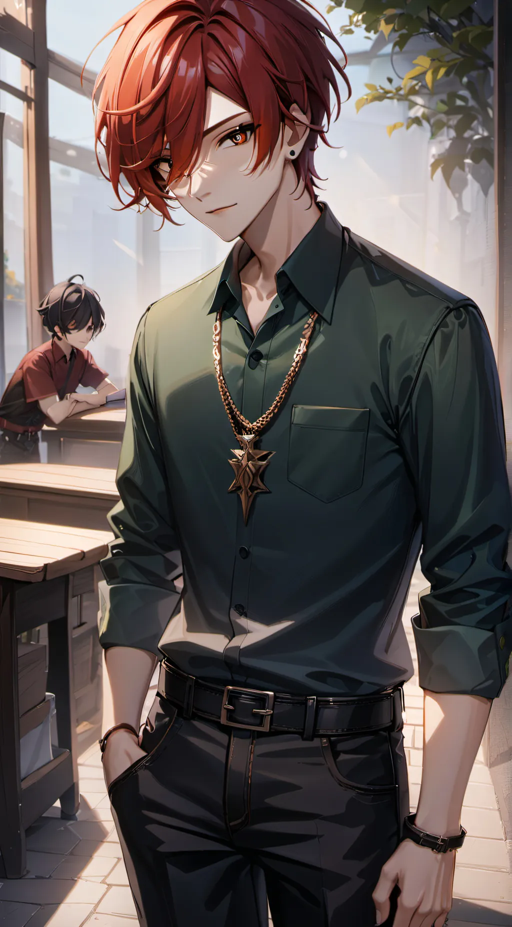 ai character: Xander background