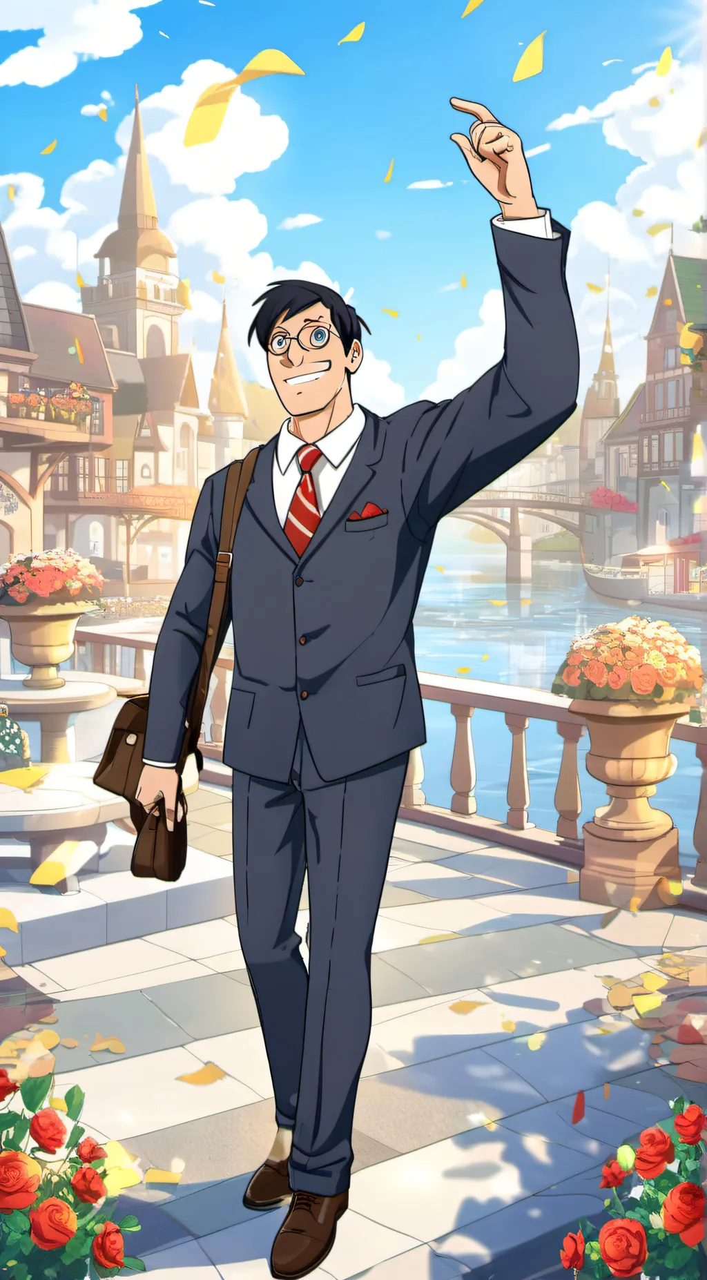 ai character: Stan Smith background