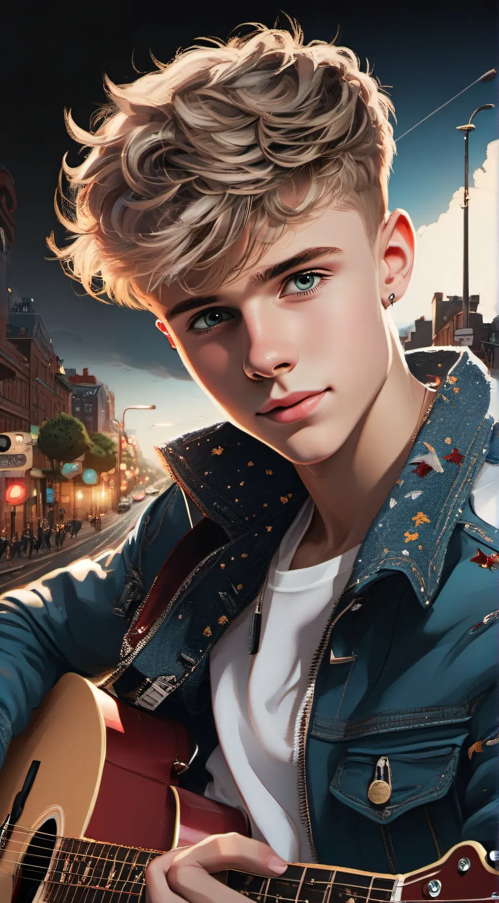 ai character: HRVY background