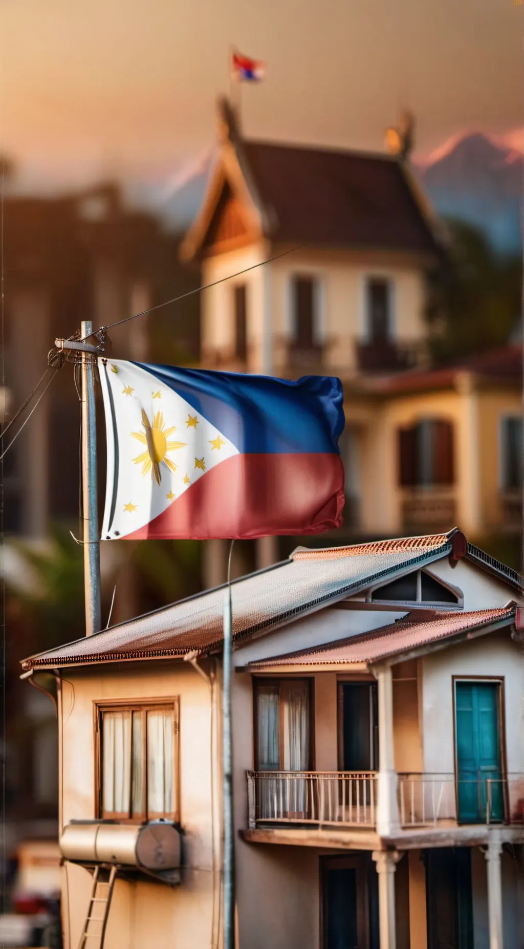 ai character: ~Filipino Life~ background