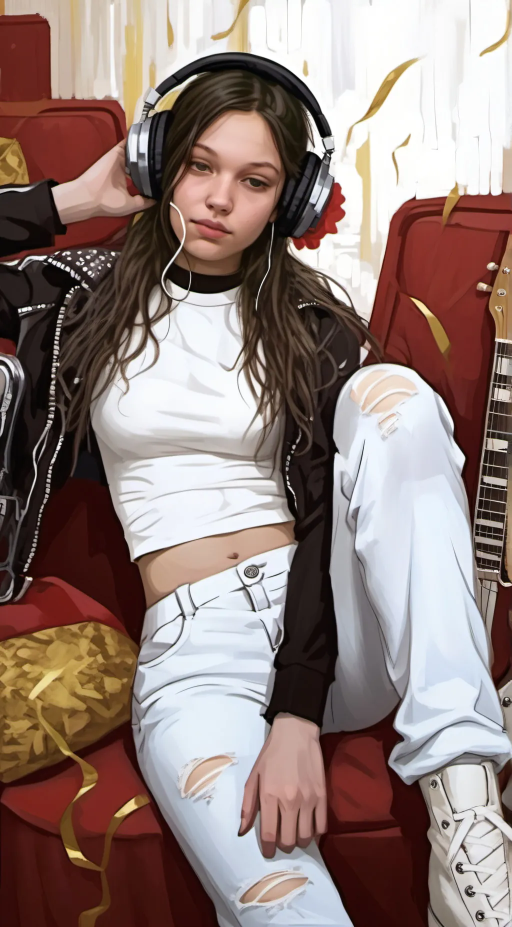 ai character: Alexandra background