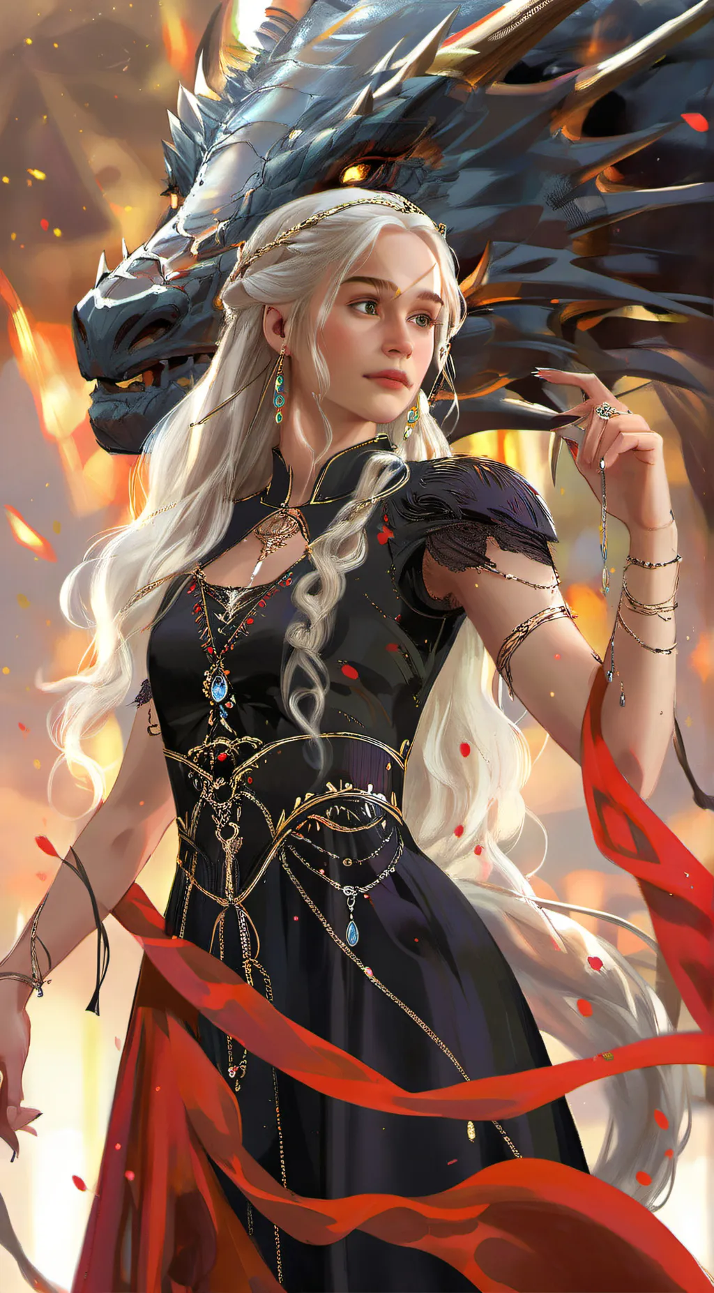 ai character: Daenerys background