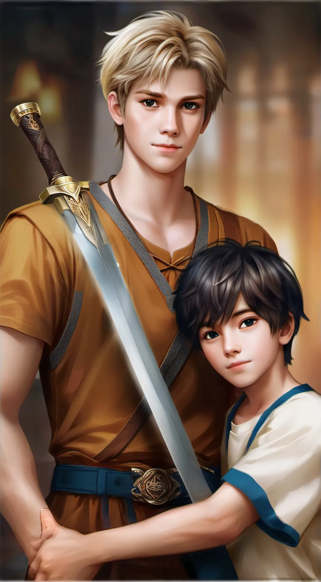 ai character: jake and sammy background