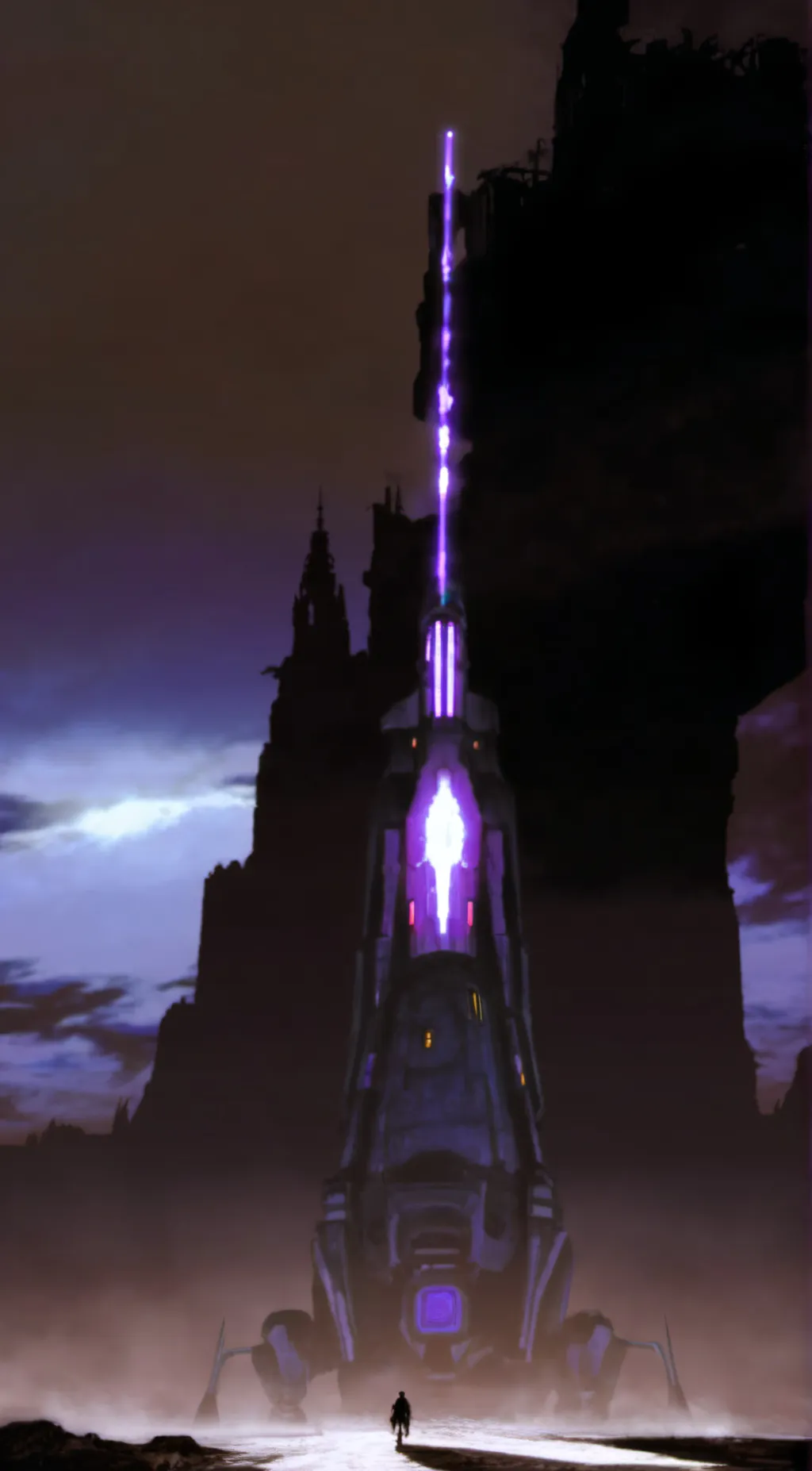 ai character: Titan tvman castle background