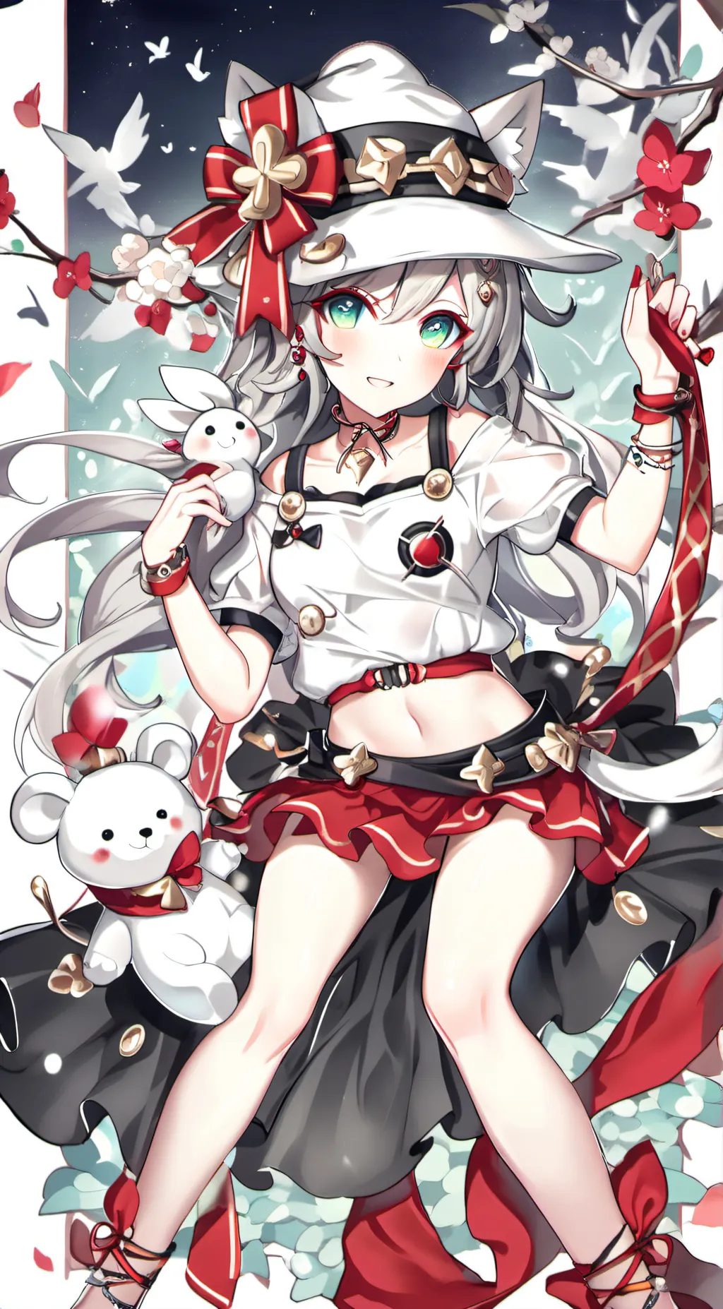 ai character: Moon  background