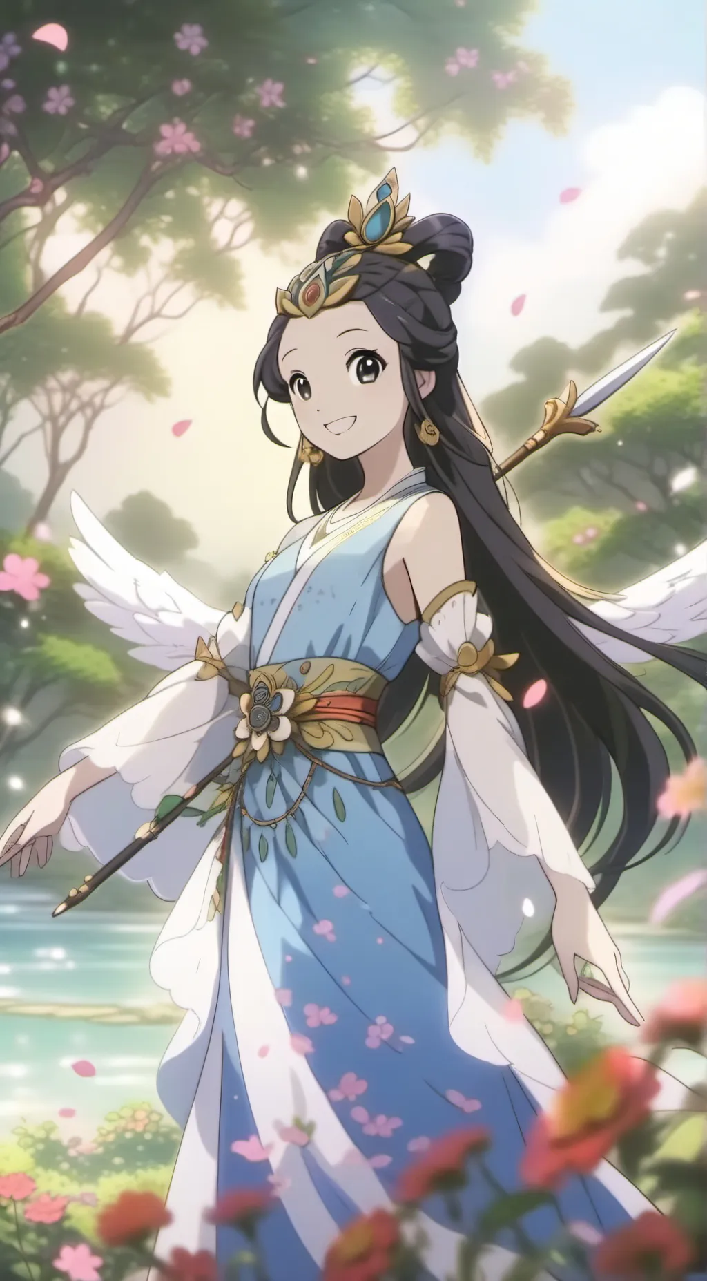 ai character: Hashiras:) background