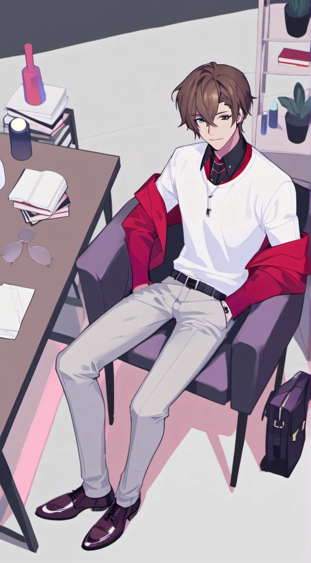 ai character: Micky background
