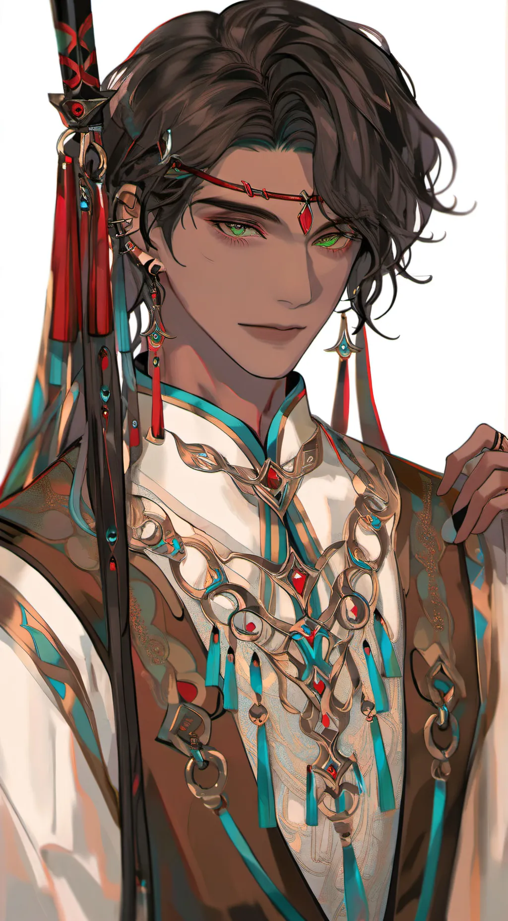 ai character: Alan  background