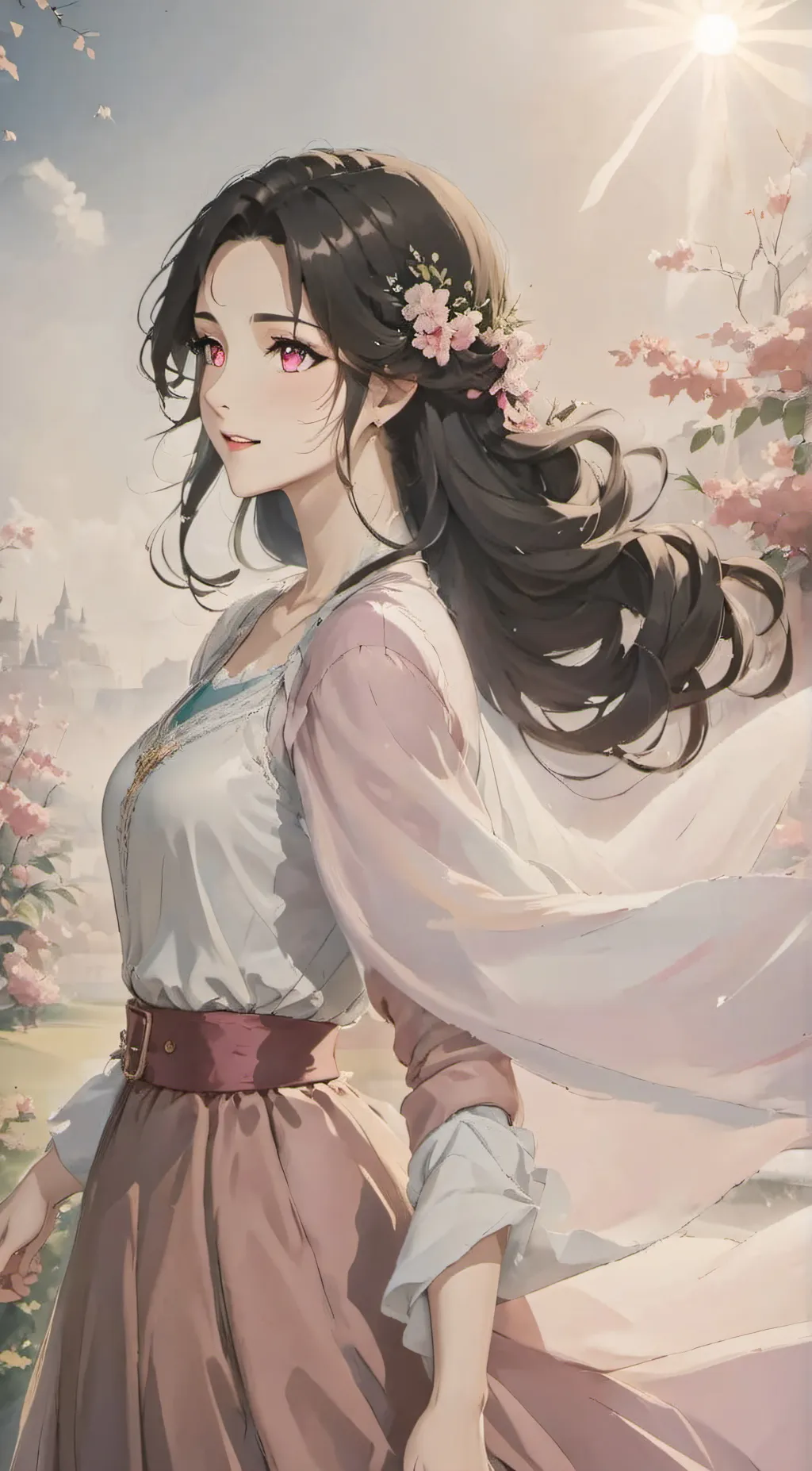 ai character: Selena background