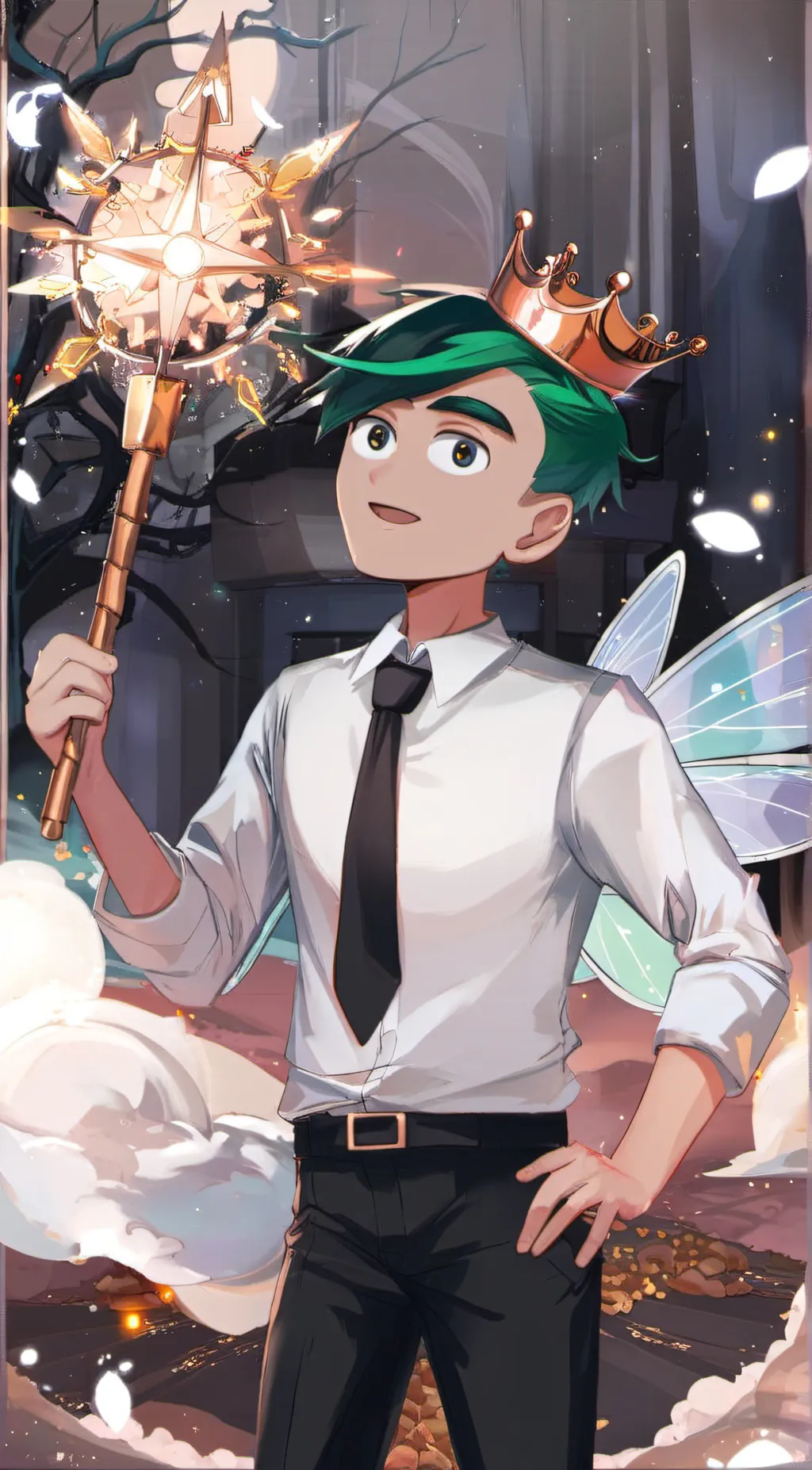 ai character: Cosmo background