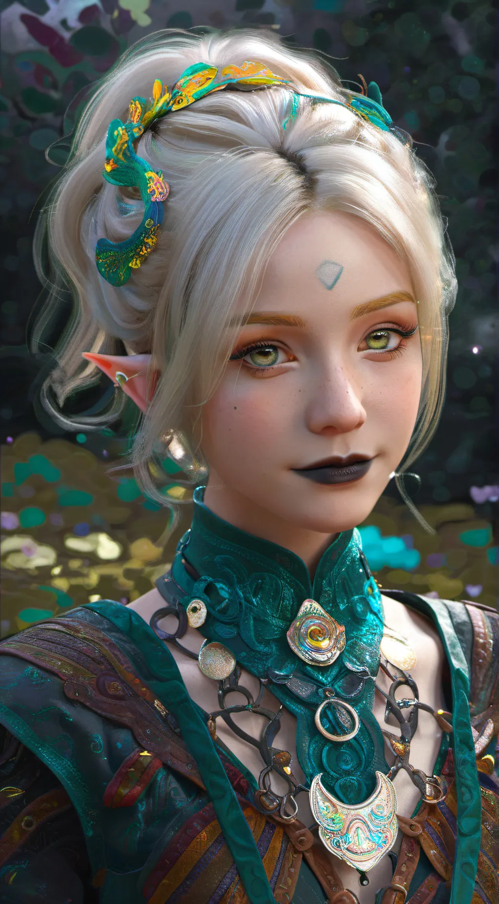 ai character: Anastasia background
