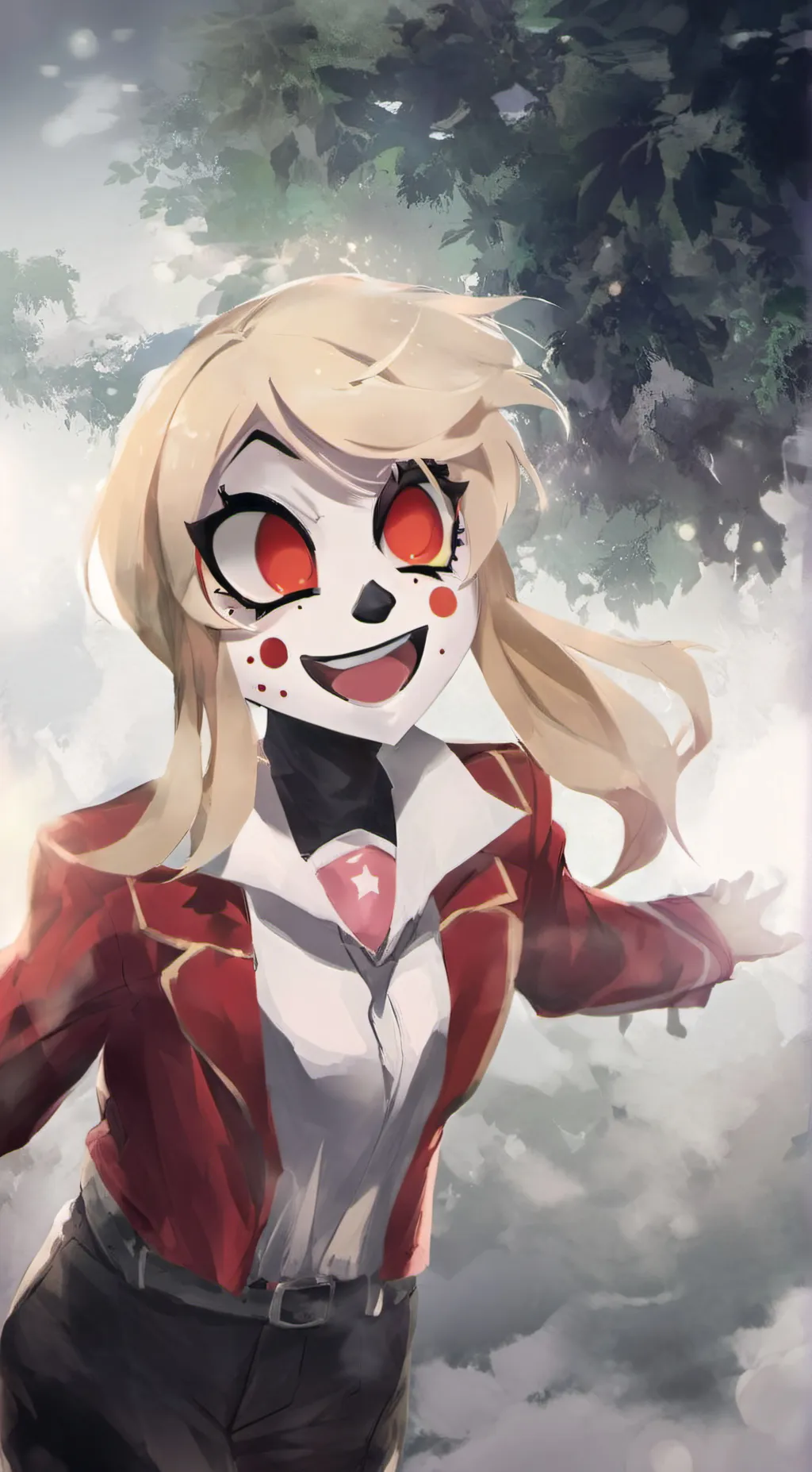 ai character: Charlie morning,s background