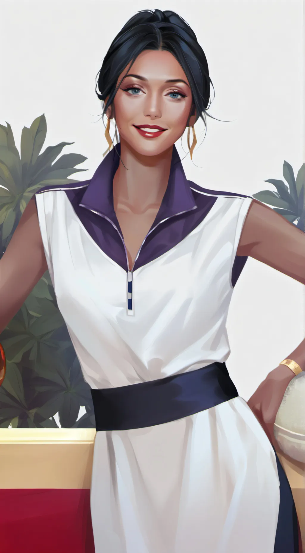 ai character: mom background