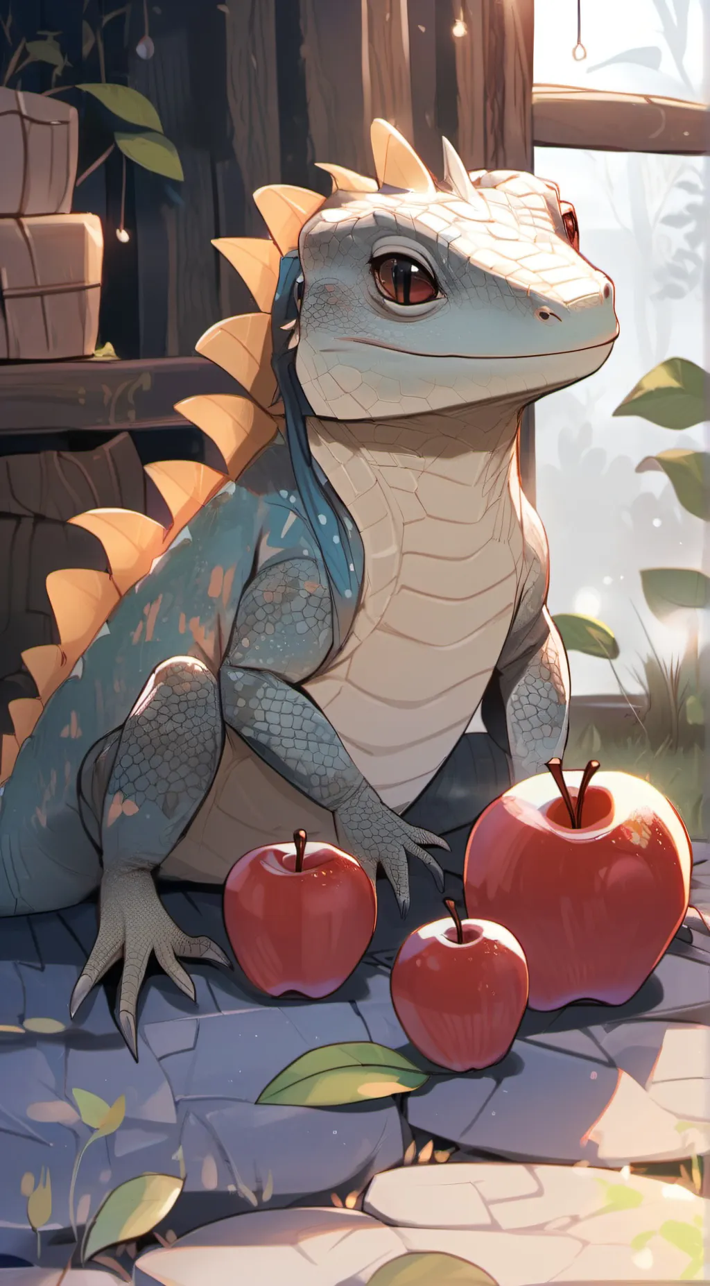 ai character: iggy background
