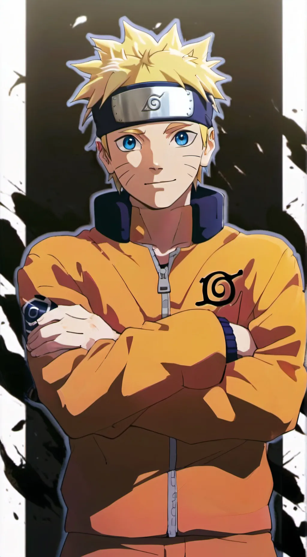 ai character: Naruto Uzumaki background