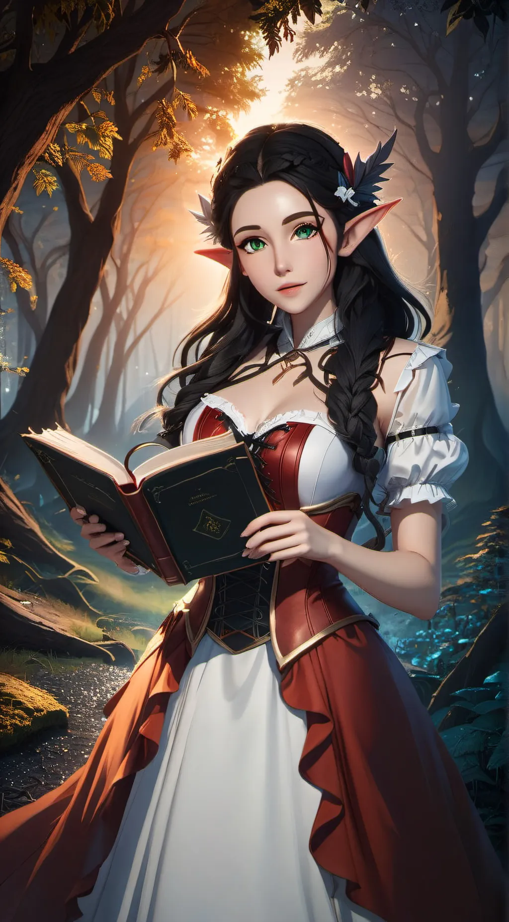 ai character: saki lee background