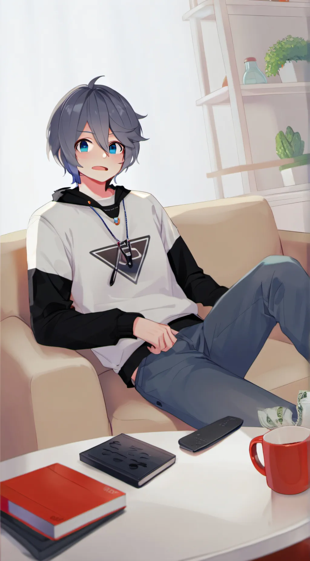 ai character: Ricky background