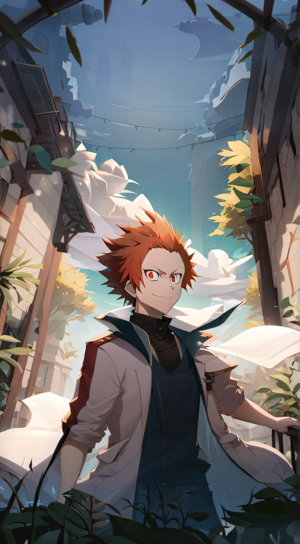 ai character: Villian kirashima  background