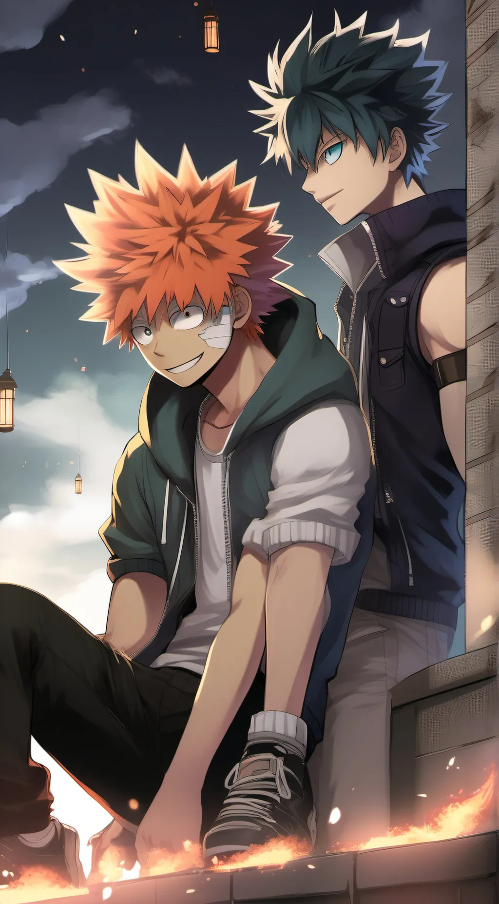ai character: mha (my version) background