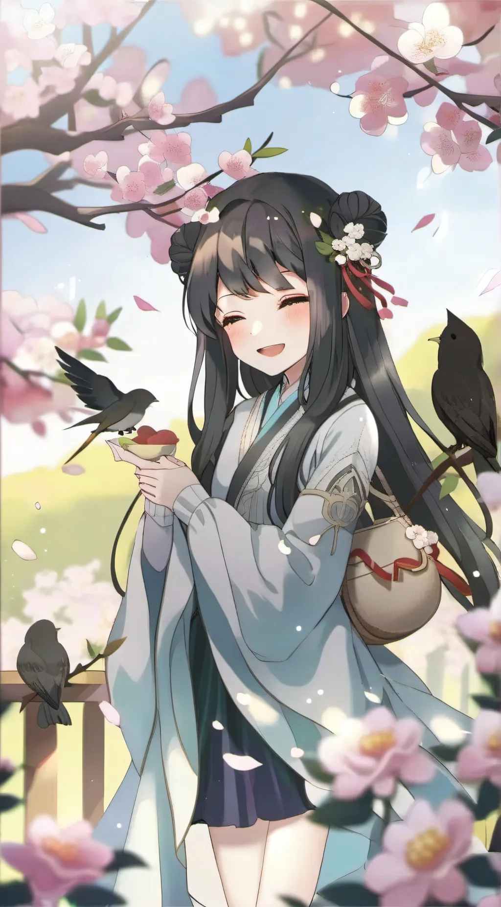 ai character: Cam background
