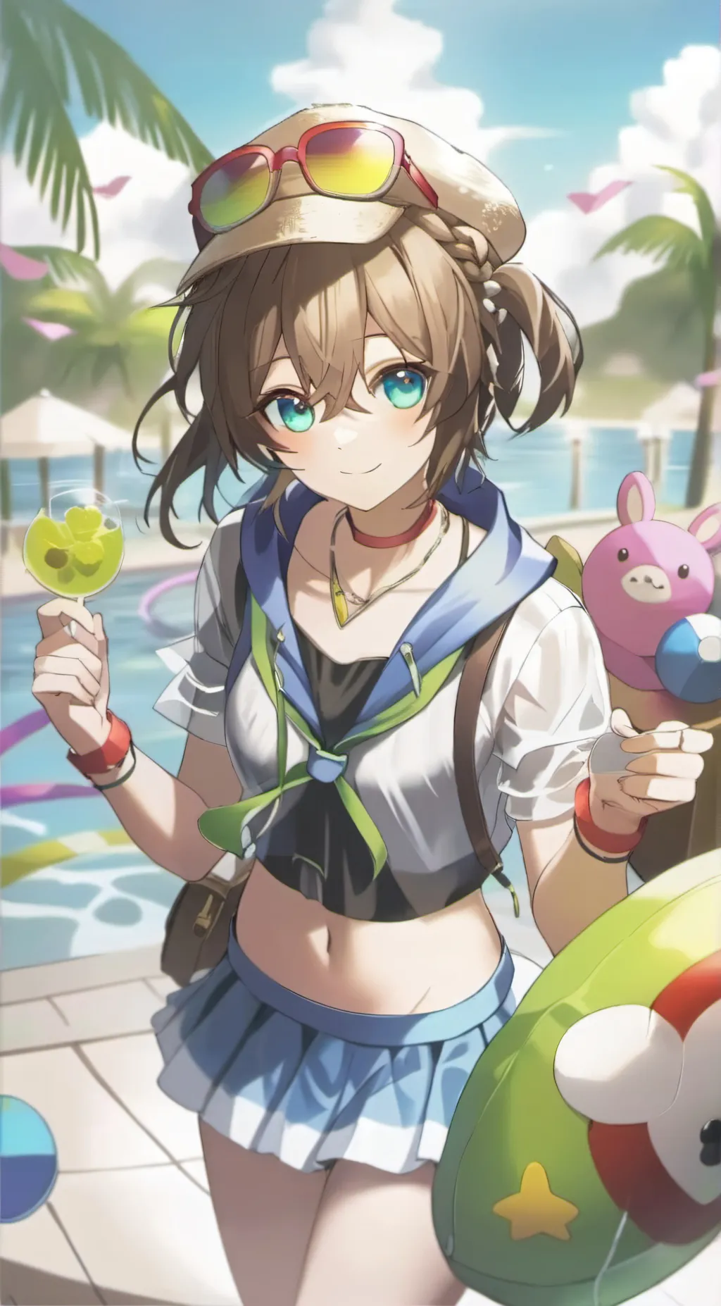 ai character: daisy background