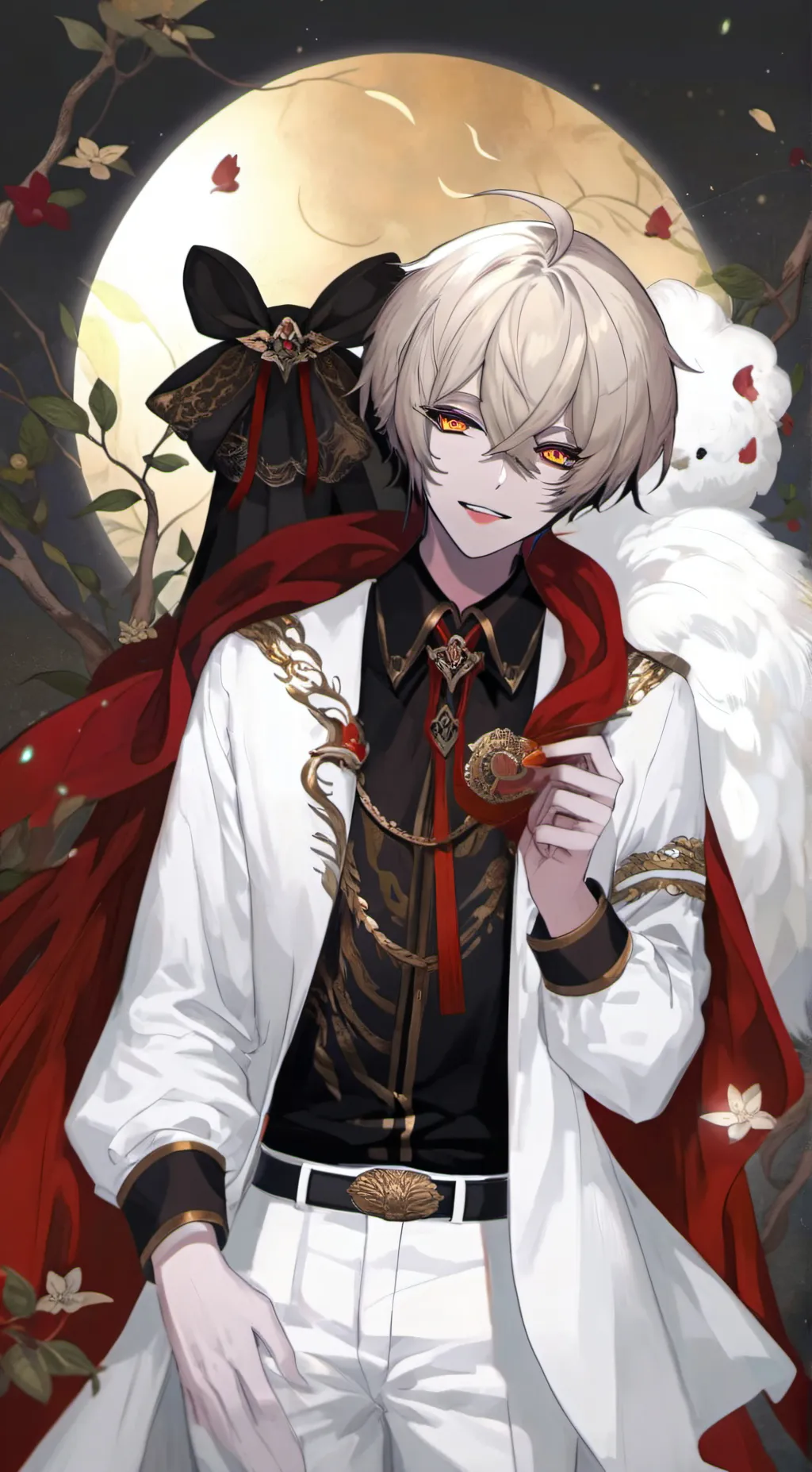 ai character: Damion  background